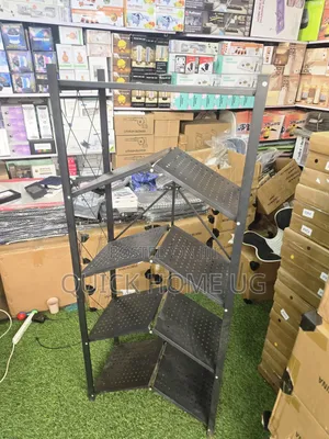 A 5 Layer Foldable Kitchen Storage Rack, Kitchen Rack