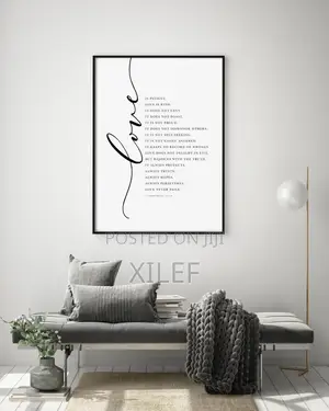 1-Piece Christian Home Décor | Bible Verse Wall Art