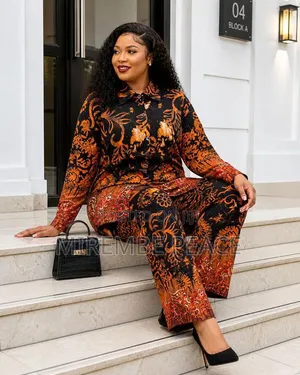 Ankara/Printed Two-Piece