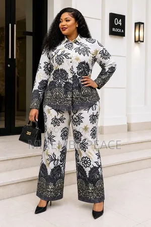 Ankara/Printed Two-Piece