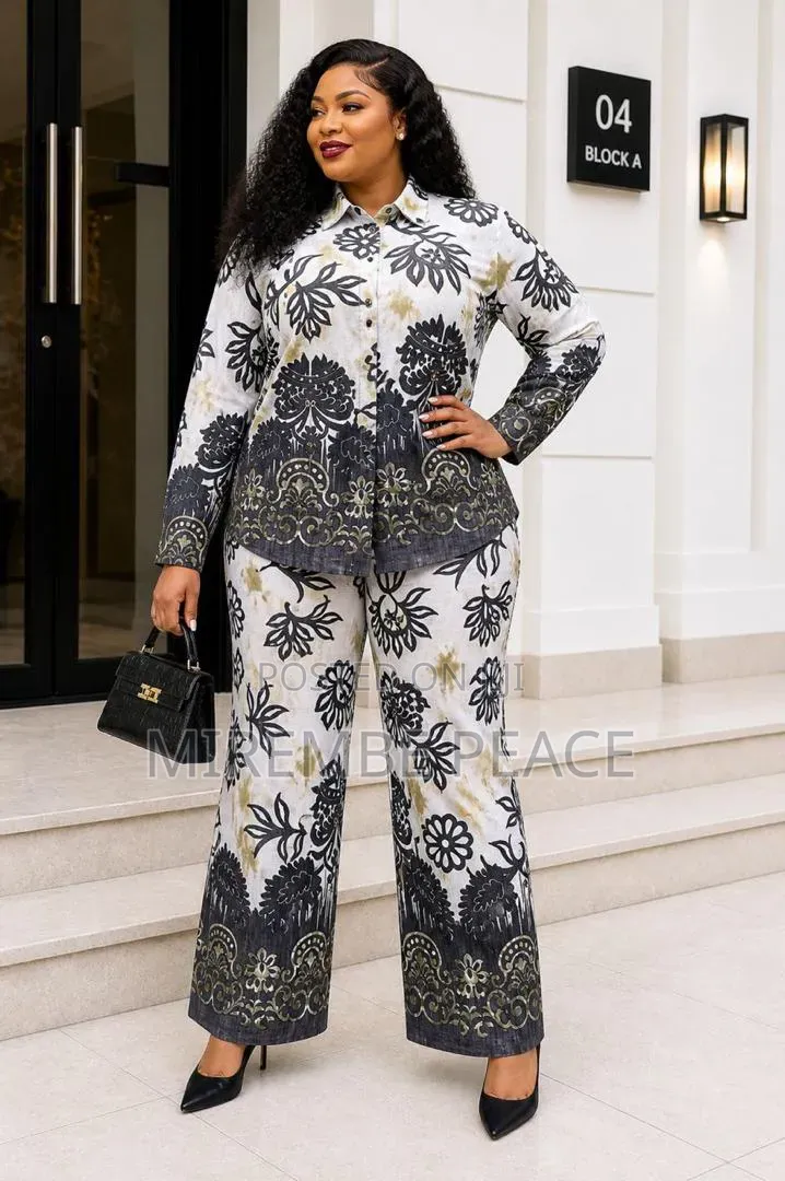Ankara/Printed Two-Piece