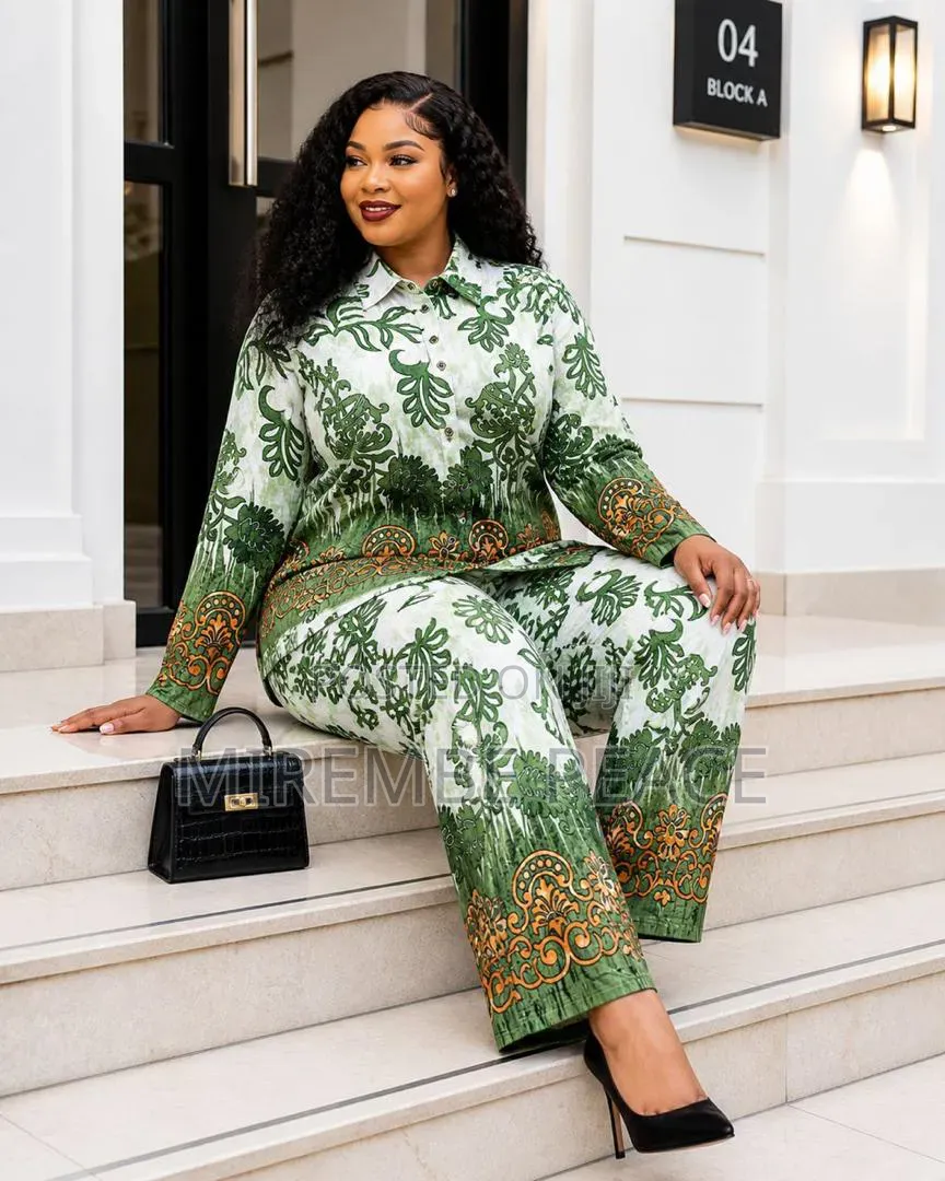 Ankara/Printed Two-Piece