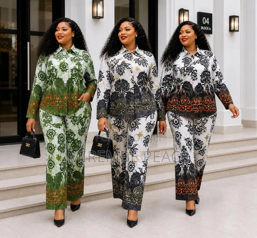 Ankara/Printed Two-Piece