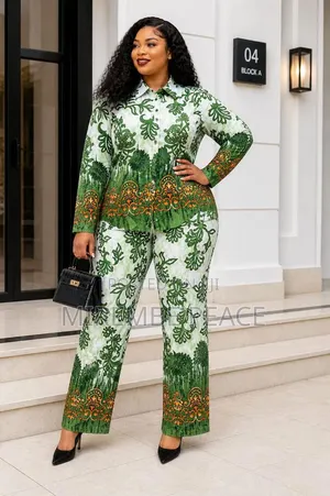 Ankara/Printed Two-Piece