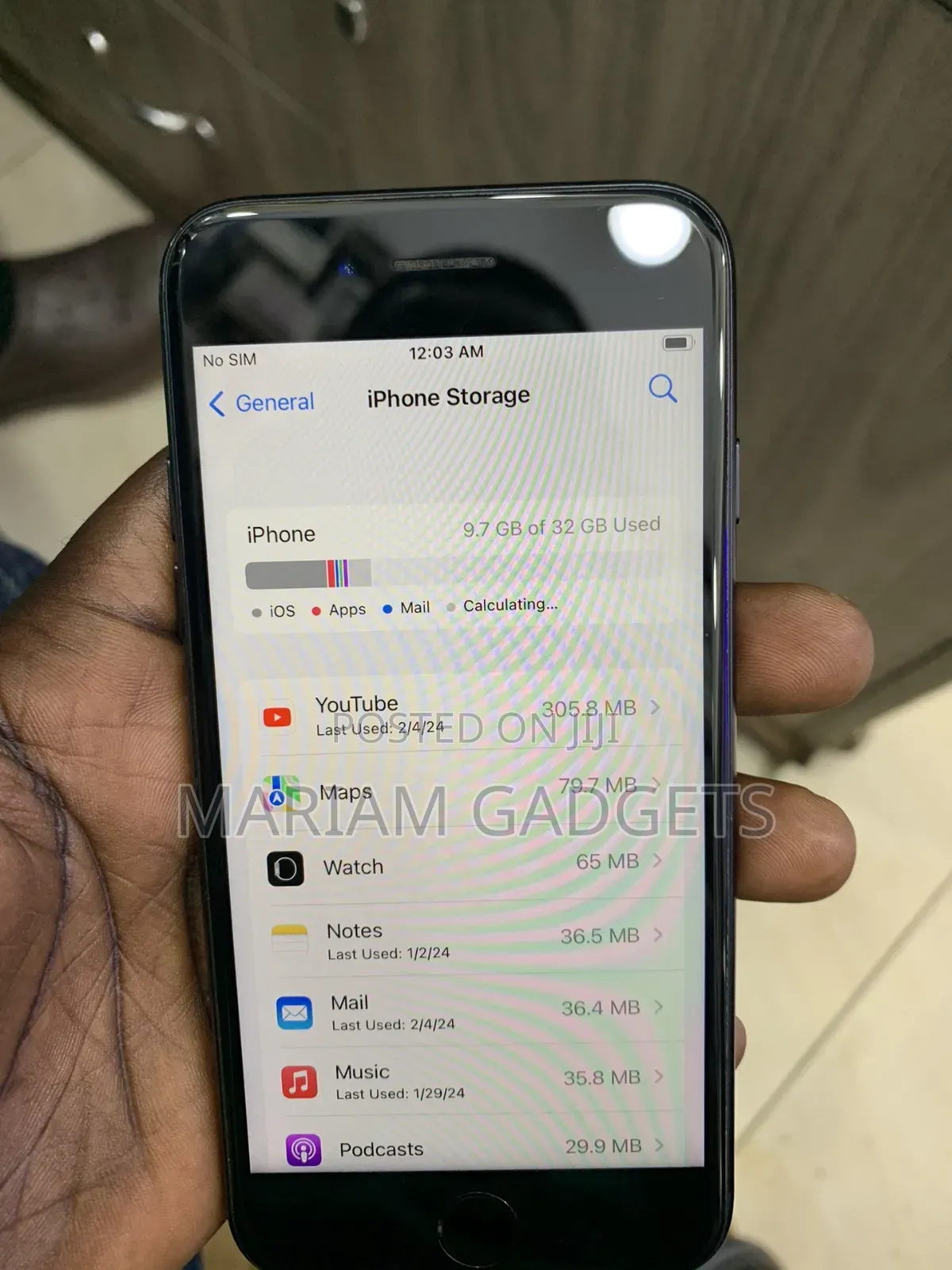 New Apple iPhone 7 32 GB Black