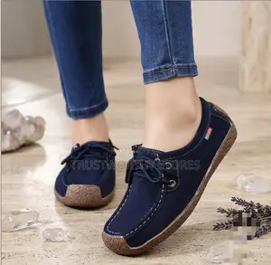 Navy Blue Moccasin