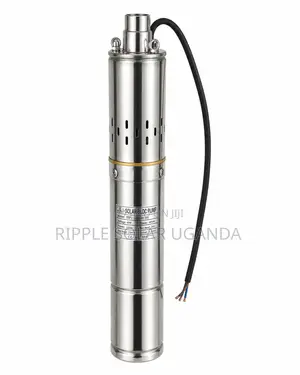 140w Solar Deep Well Borehole Pump 50m Head 1300l/H 24v