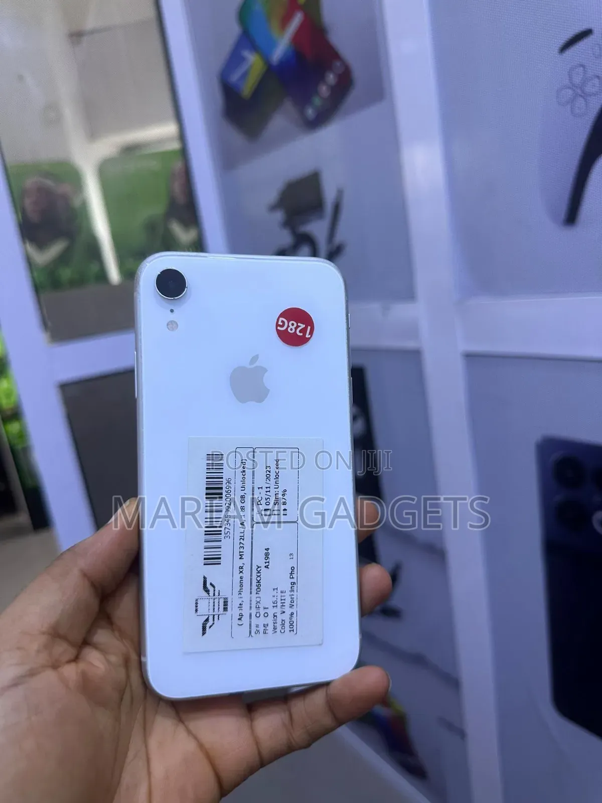 New Apple iPhone XR 128 GB White
