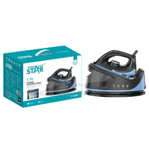 Winning Star Steam Station Iron – 1.1l High Cordless Ironing