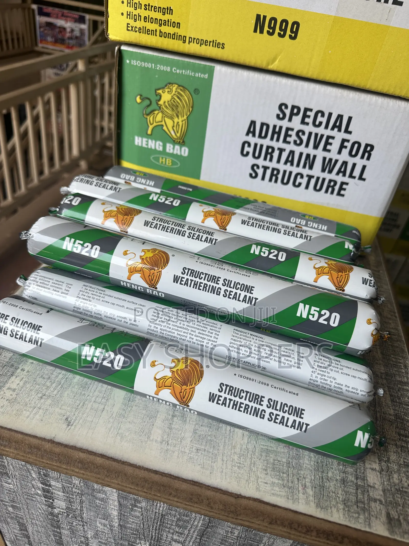 Structural Silicone Weathering Sealant (N520) for Industrial