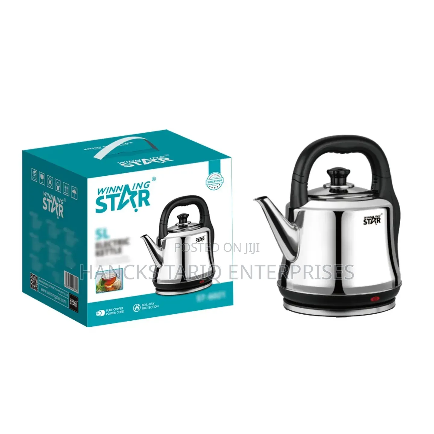 Winning Star 5l Electric Kettle – Stainless Steel Kettle