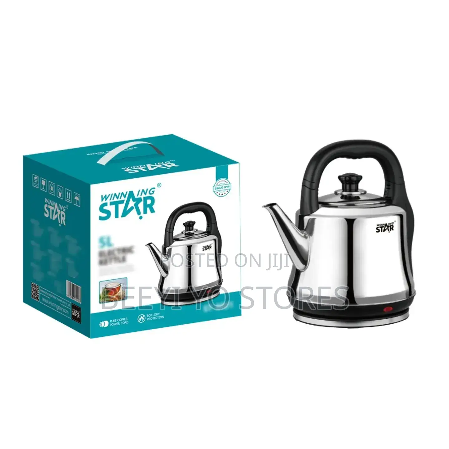 Winning Star 5l Electric Kettle – Stainless Steel Kettle