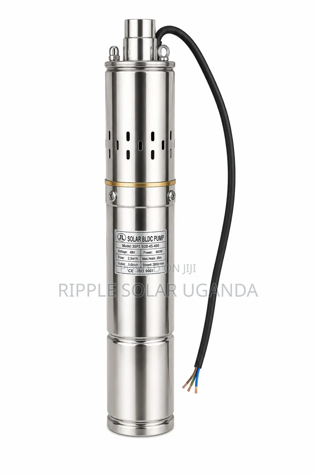 Solar Water Pump 400w 80m Deep Well Borehole 36v