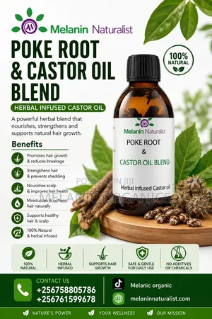Pokeroot Castor Oil 200ml