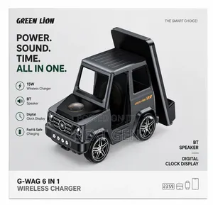 Green Lion G-Wag 6-in-1 Wireless Charger – Smart Stylish!