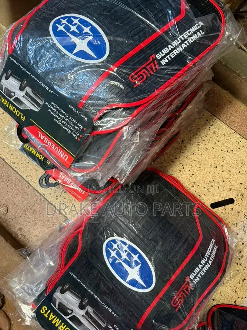 Original Rubber Floor Mats for All Subaru Cars Available