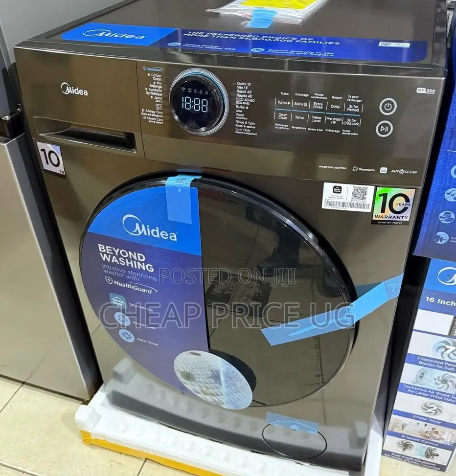 Midea Mf200 Series Front Load Washing Machine.