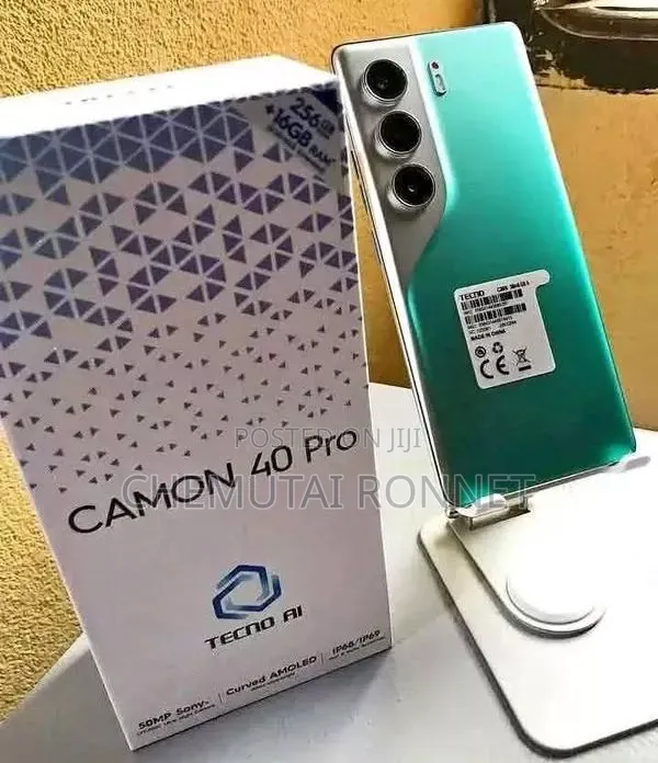 New Tecno Camon 40 Pro 4G 256 GB Green
