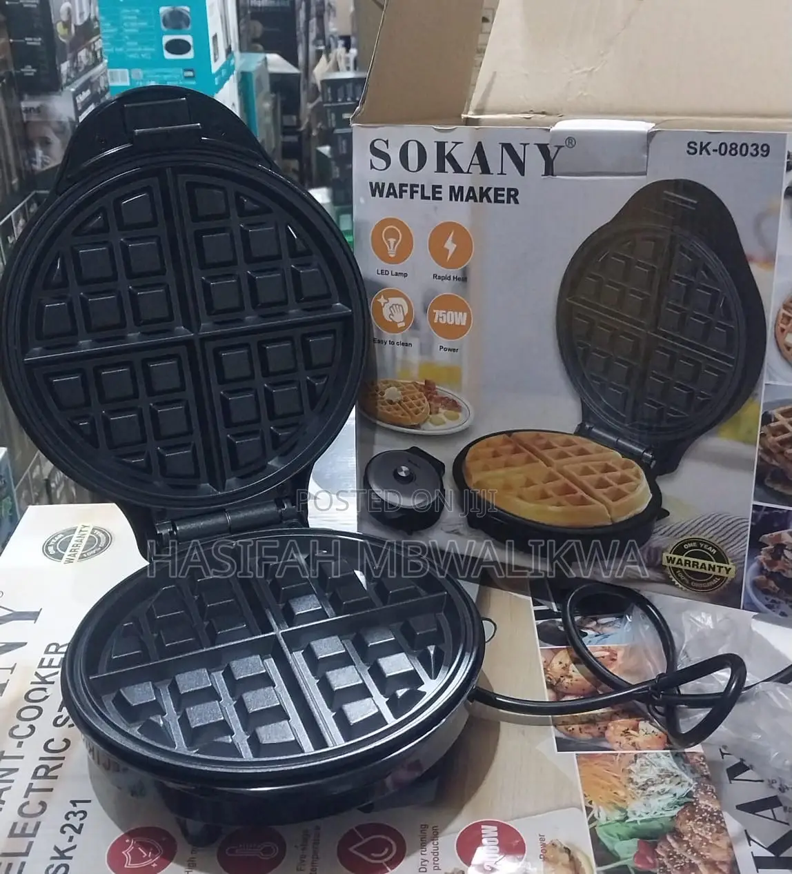 Sokany Waffle Maker