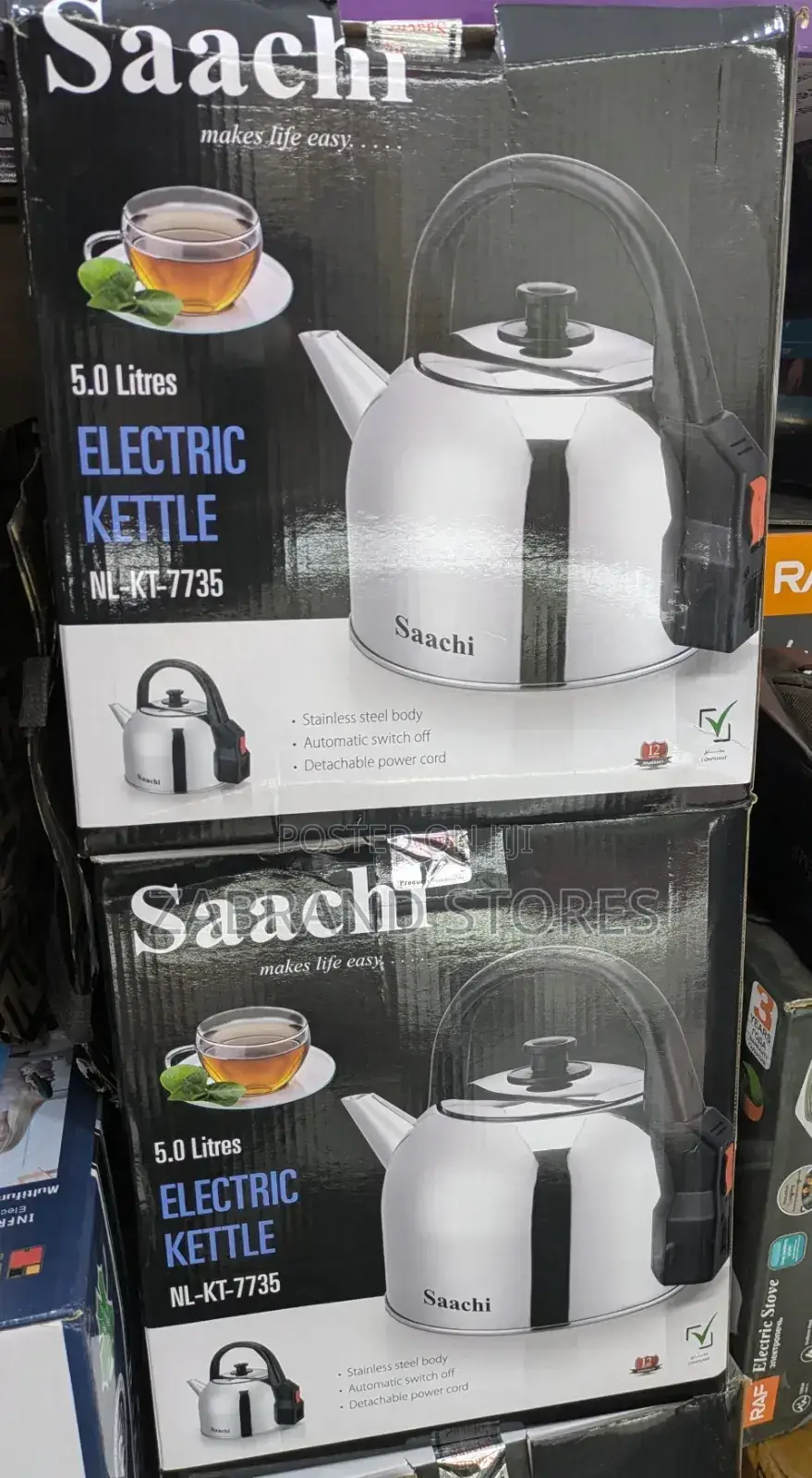 Saachi Electric Kettle 5.0l