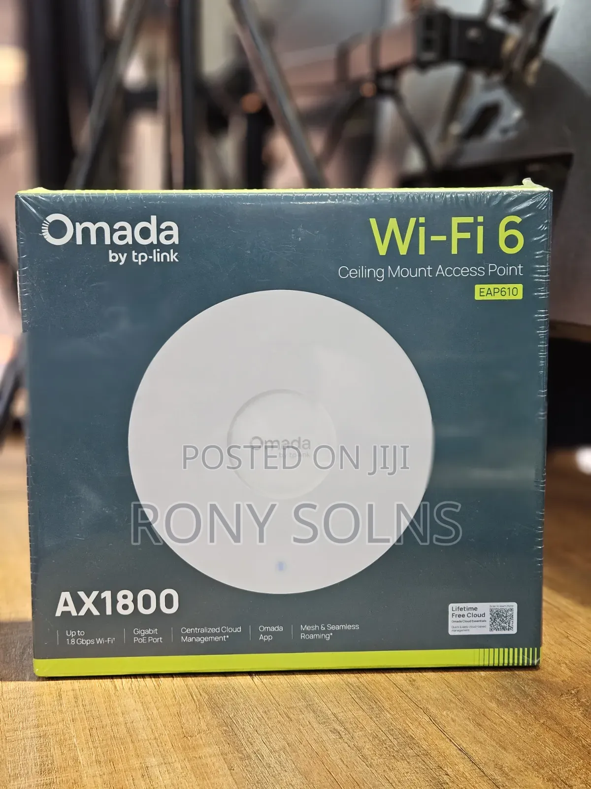 Tp-Link Omada Eap610, an Ax1800 Ceiling Mount Wi-Fi 6 Access Point