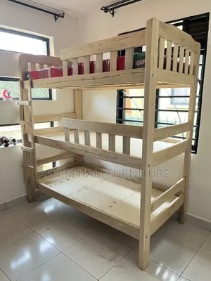 Modern Solid Triple Decker Bed/Bed