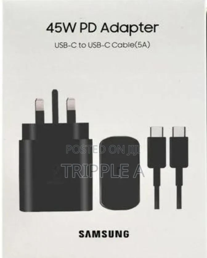 Official Samsung 45w Super Fast Usb -C Charger
