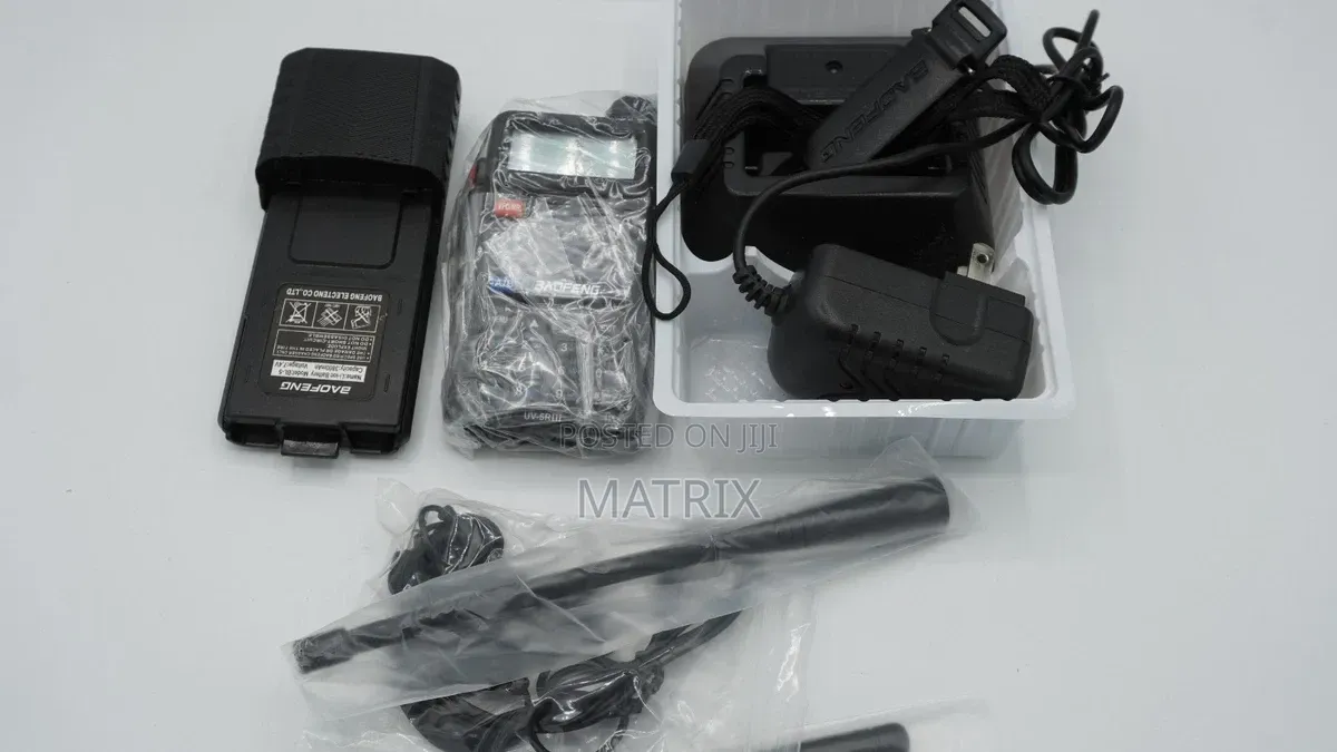 Walkie Talkie Baofeng Uv 5r Dual Radio Call With High Range