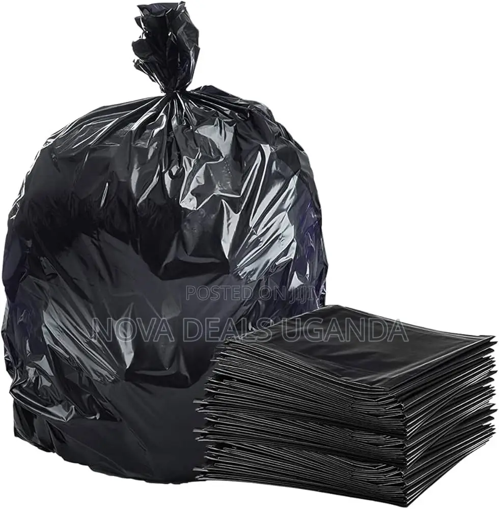 100l Garbage Bag20pc Heavy Duty Biodegradable Plastic Trash Bags