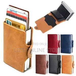 1 Piece of 9.5 * 6.5cm Mini Double Box Metal Wallet