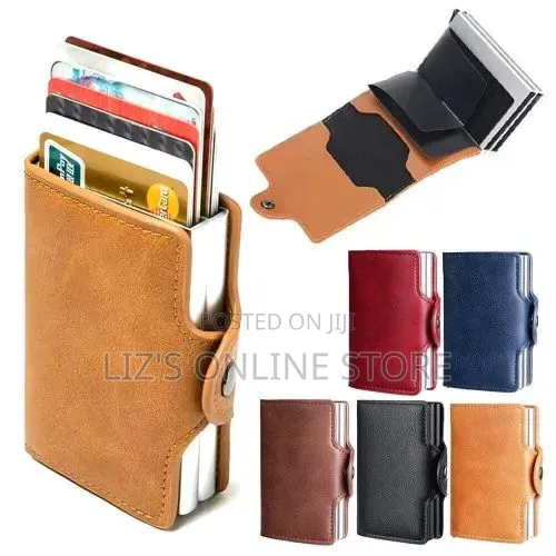 1 Piece of 9.5 * 6.5cm Mini Double Box Metal Wallet