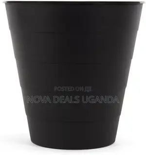 Ikea Plastic Garbage Bin, Black