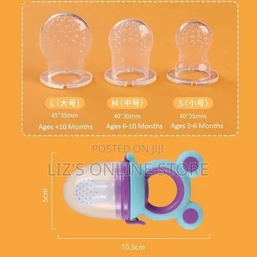 Baby Fruit Food Feeder Silicone Pacifier Food-Grade Baby