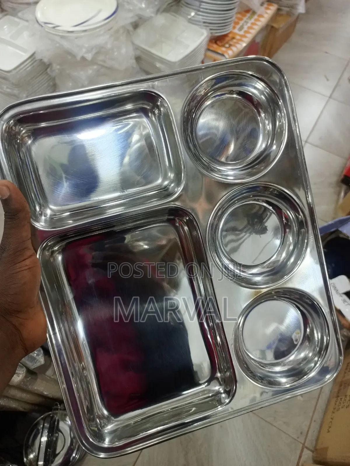Stainless Steel Thali Plate