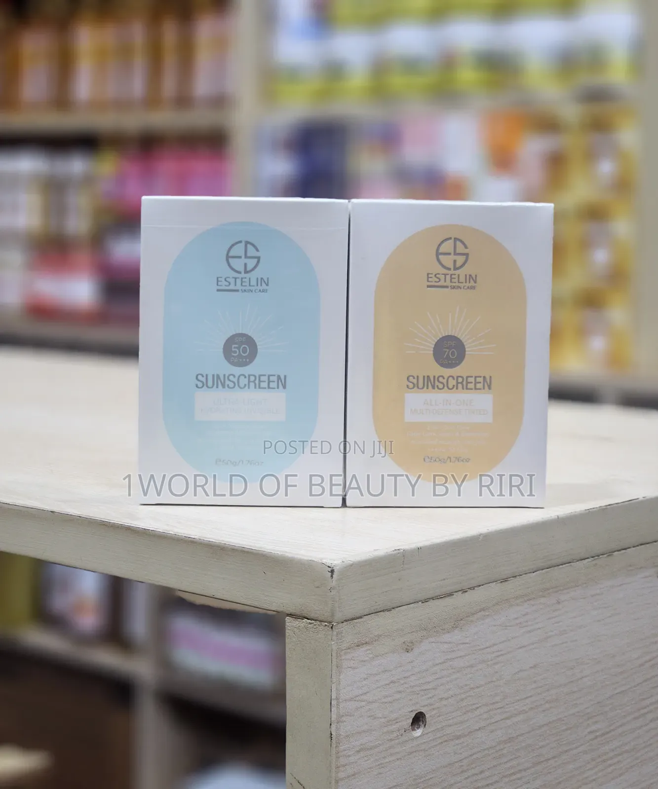 Estelin Sunscreen 50spf and 70spf