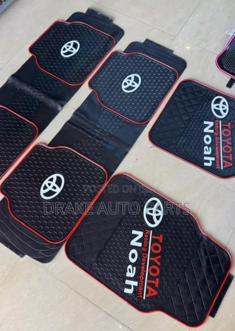 Original Rubber Floor Mats Designed for Noah Complete Available