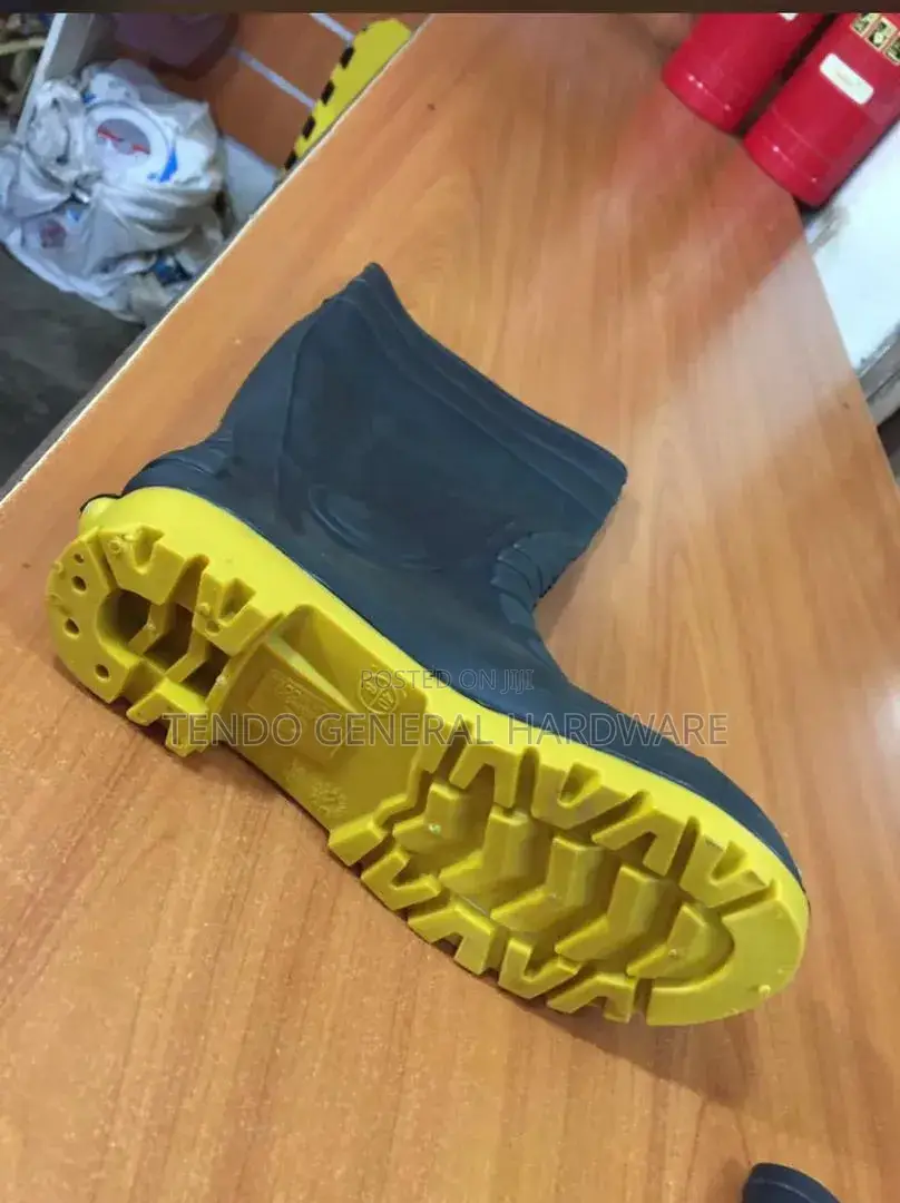 Heavy Duty Safety Gumboots With Steel Toe