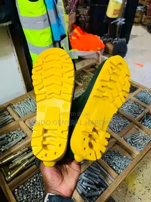 Heavy Duty Safety Gumboots With Steel Toe