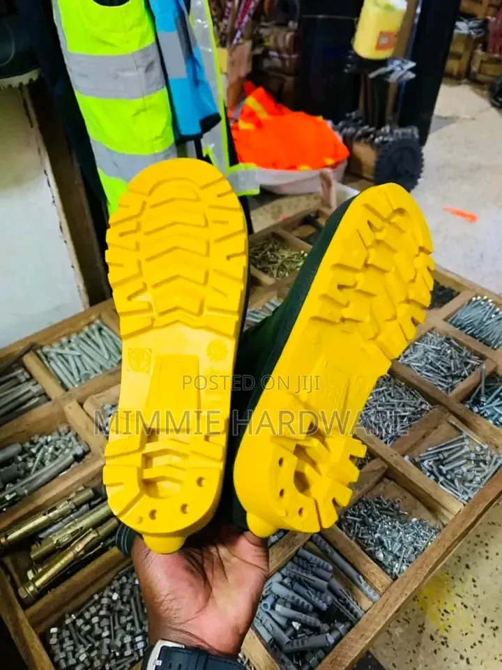 Heavy Duty Safety Gumboots With Steel Toe