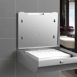 Stainless Steel Wall Mount Paper Towel Dispenser Lockable 250-400sheet