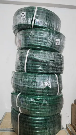 50meters 3/4inch Reinforced Green PVC Garden Hose Pipe