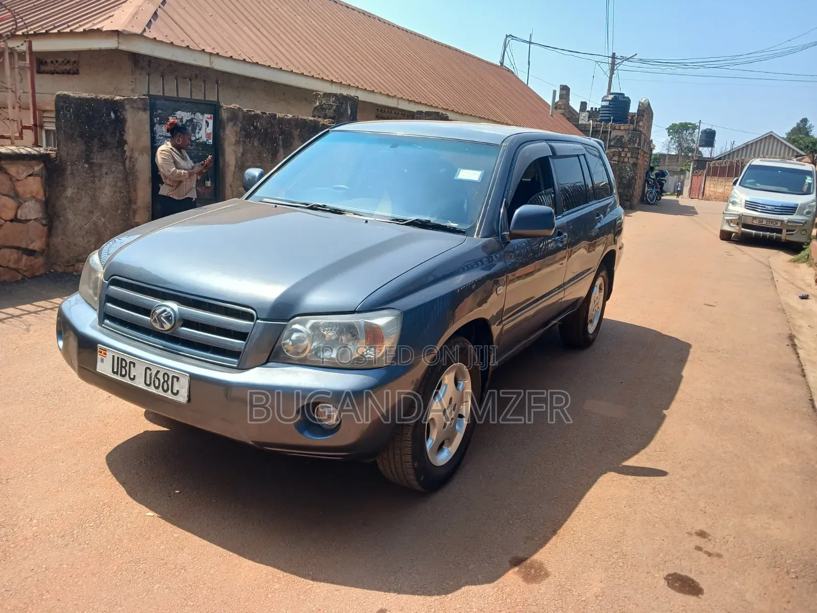 Toyota Kluger 2005 Gray