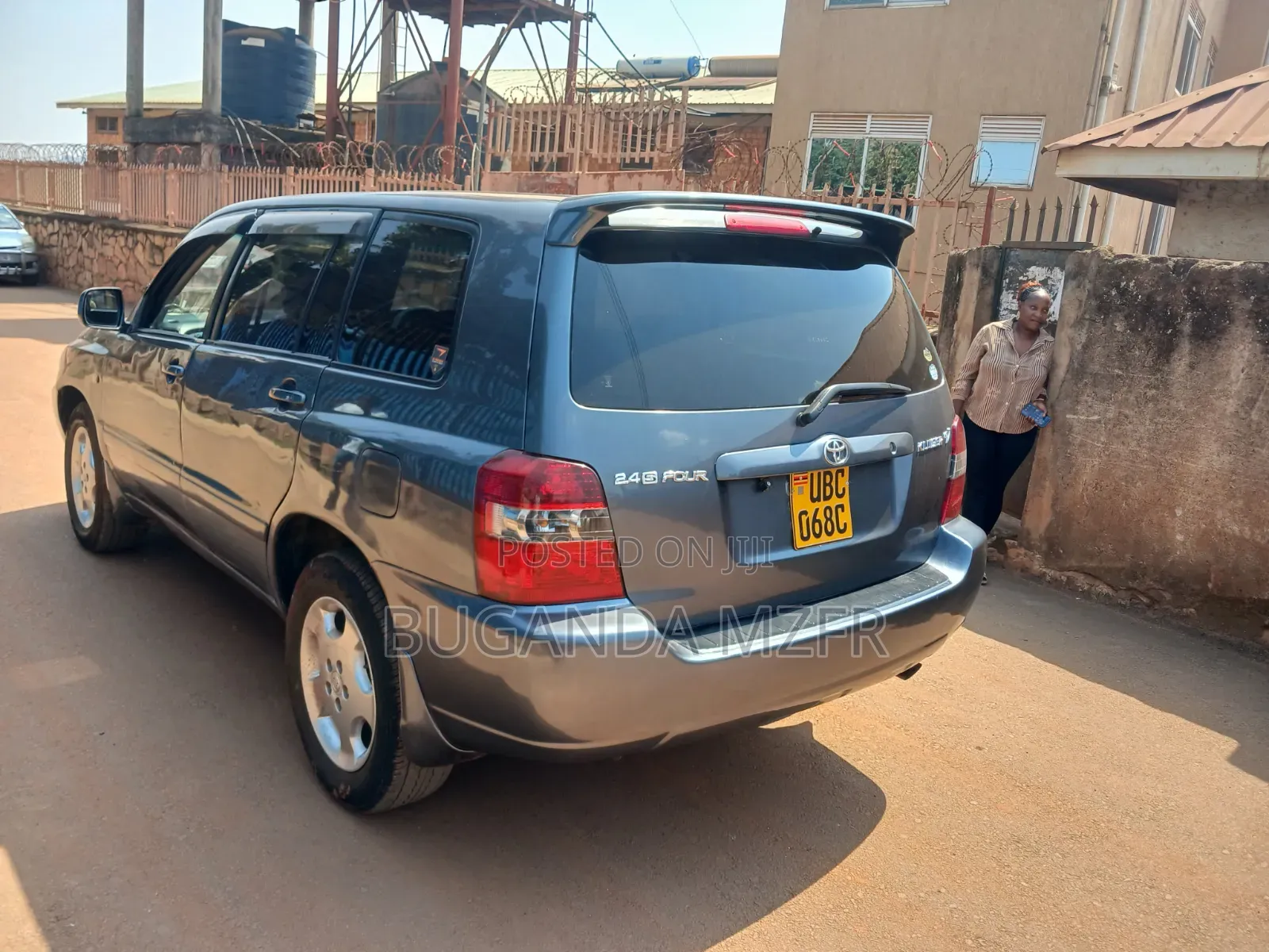 Toyota Kluger 2005 Gray