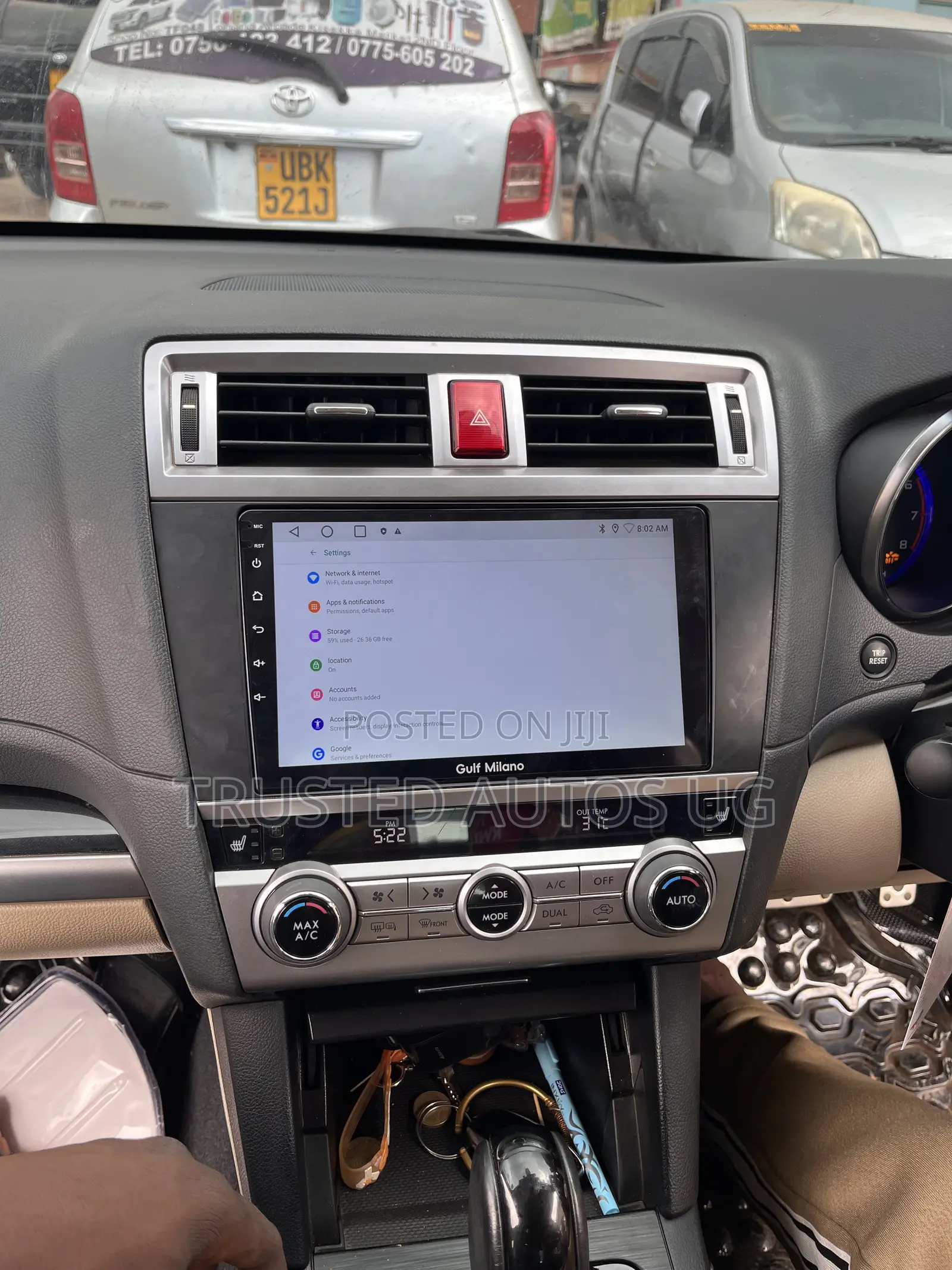 Subaru Impreza Android Radio