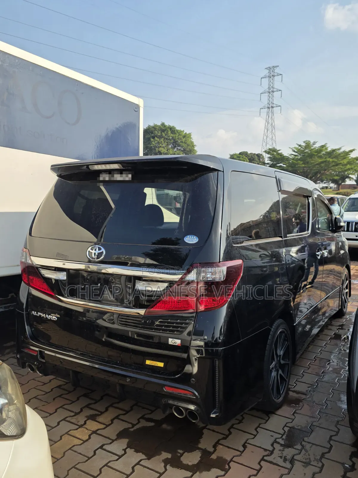 Toyota Alphard 2013 Black