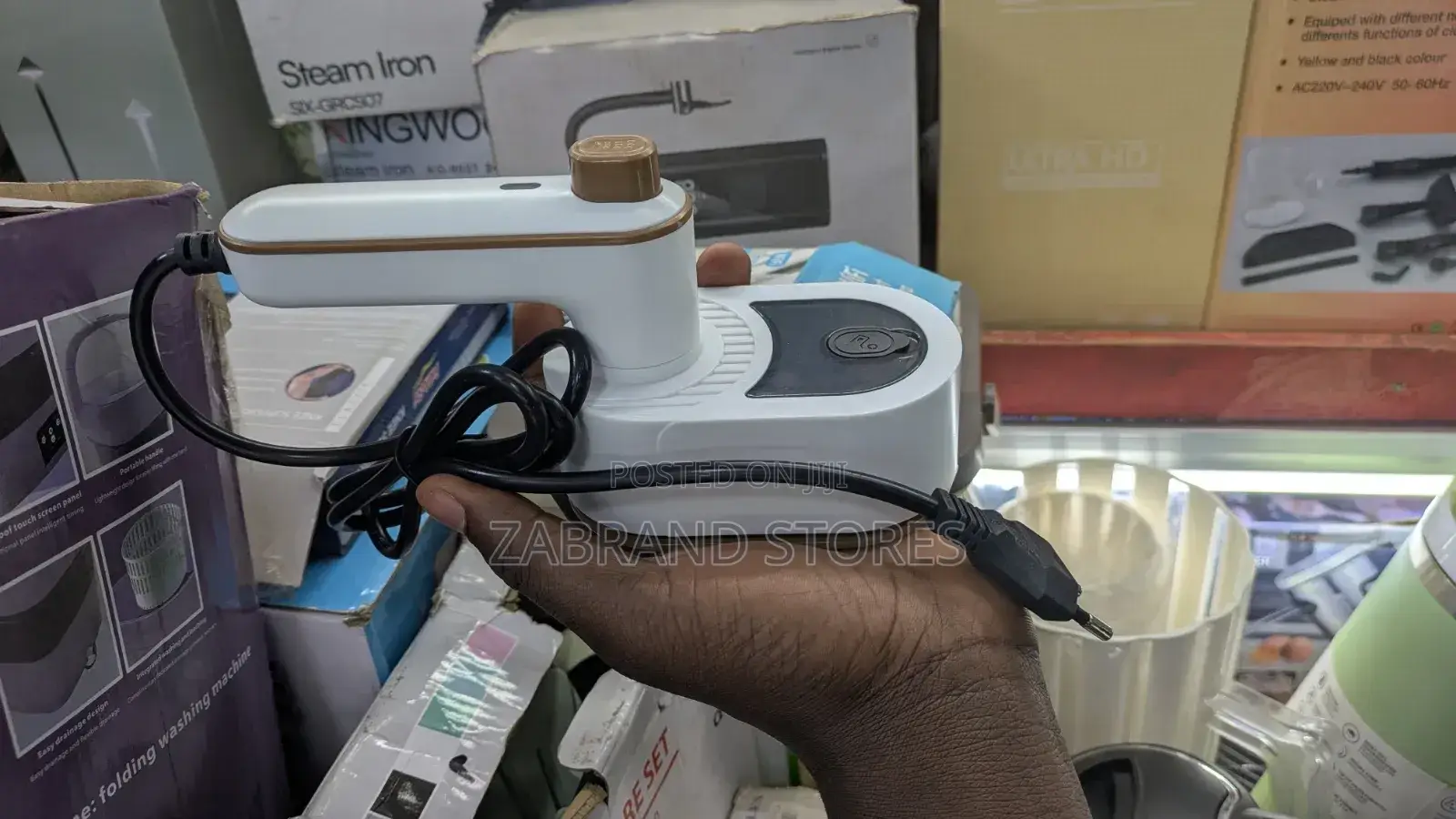 Portable Foldable Steam Travel Flat Iron