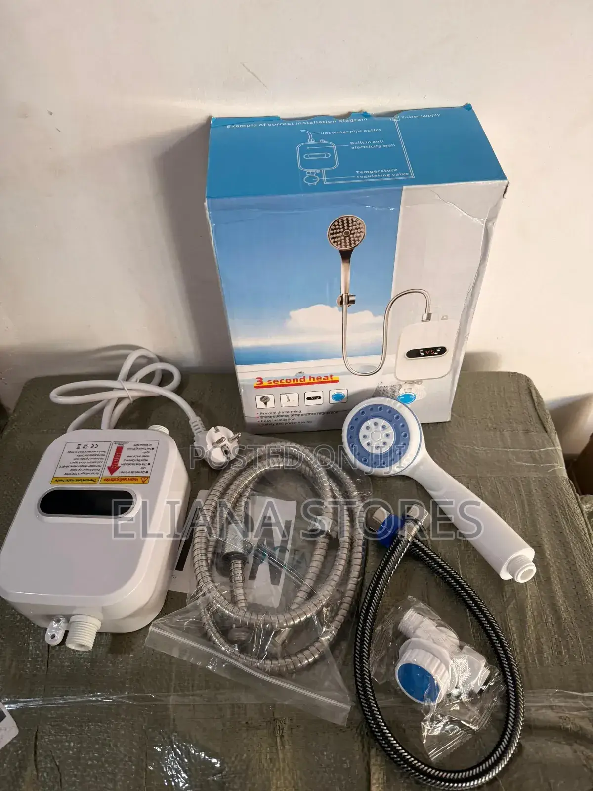 Instant Electric Water Heater Set