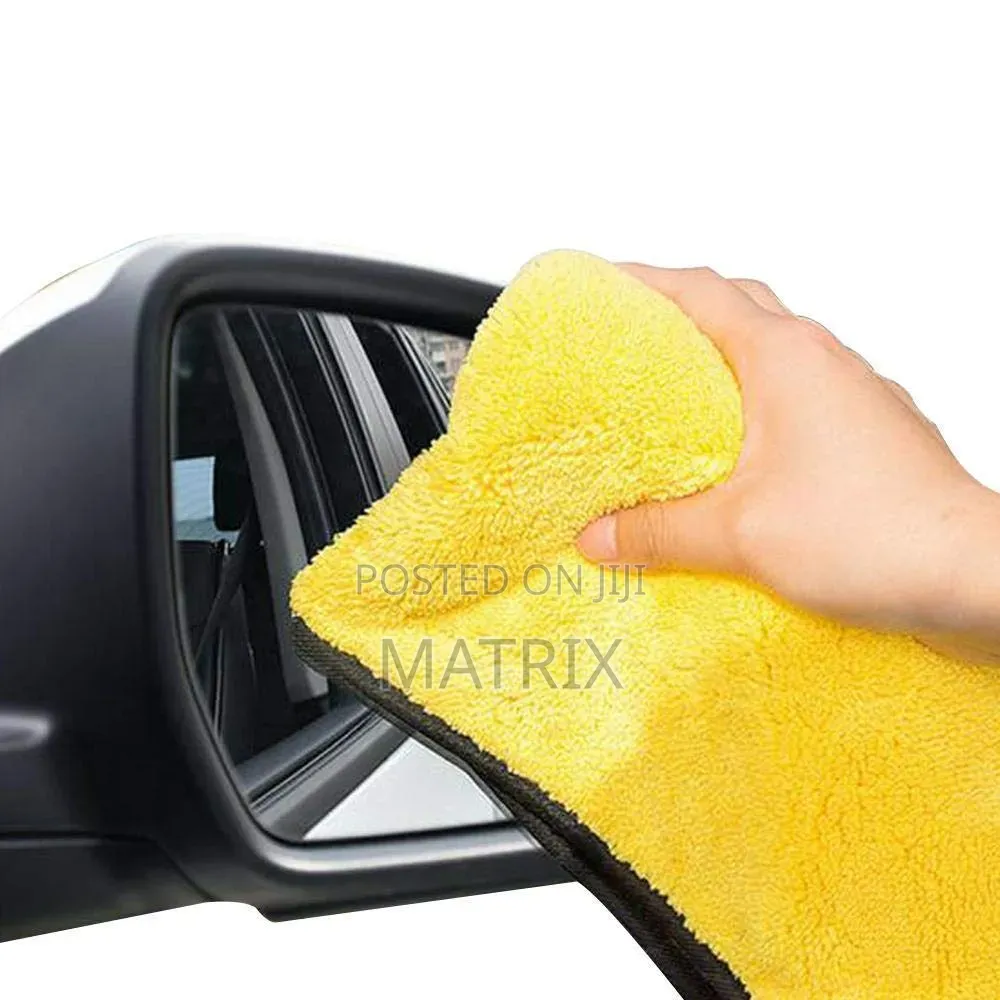 Car Microfiber Drying Towel Absorbent Car Rag (12pc)