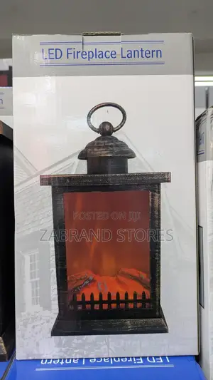 Led Fire Place Lantern