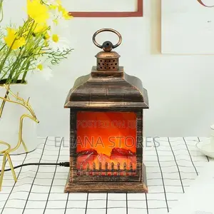 Led Fire Place Lantern